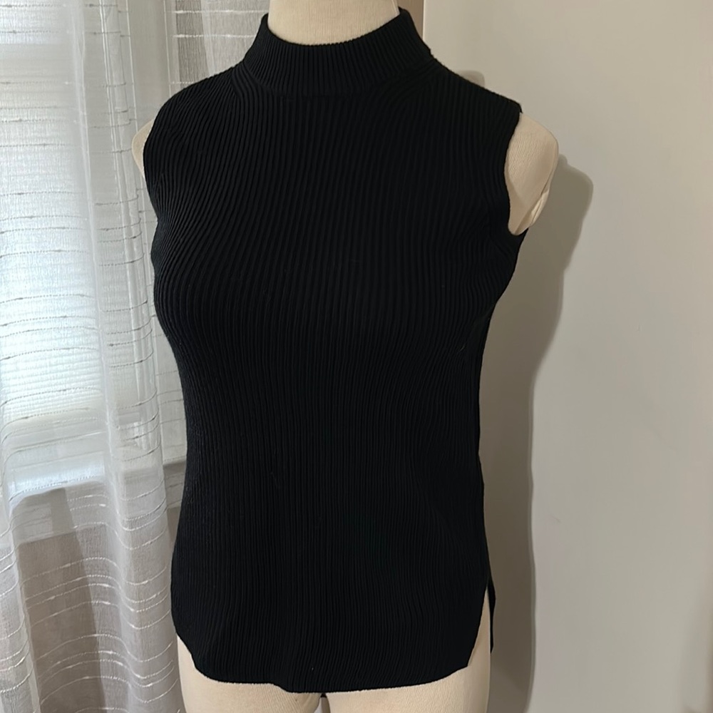 COS Black Sleeveless Sweater